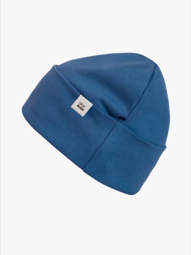 Čiapka organic dark blue