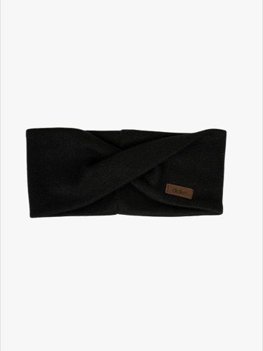 Čelenka s krížením z pleteniny BLACK