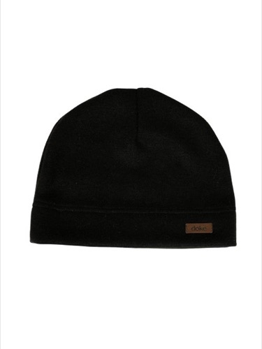 Čiapka z pleteniny short BLACK